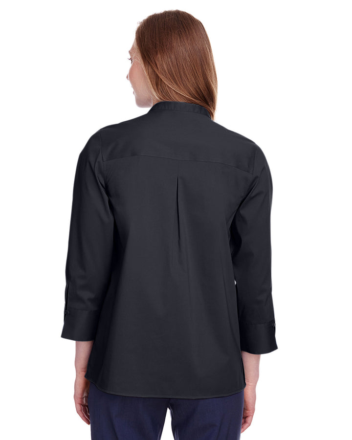 Devon & Jones Ladies' Crown Collection™ Stretch Broadcloth 3/4 Sleeve Blouse Devon & Jones