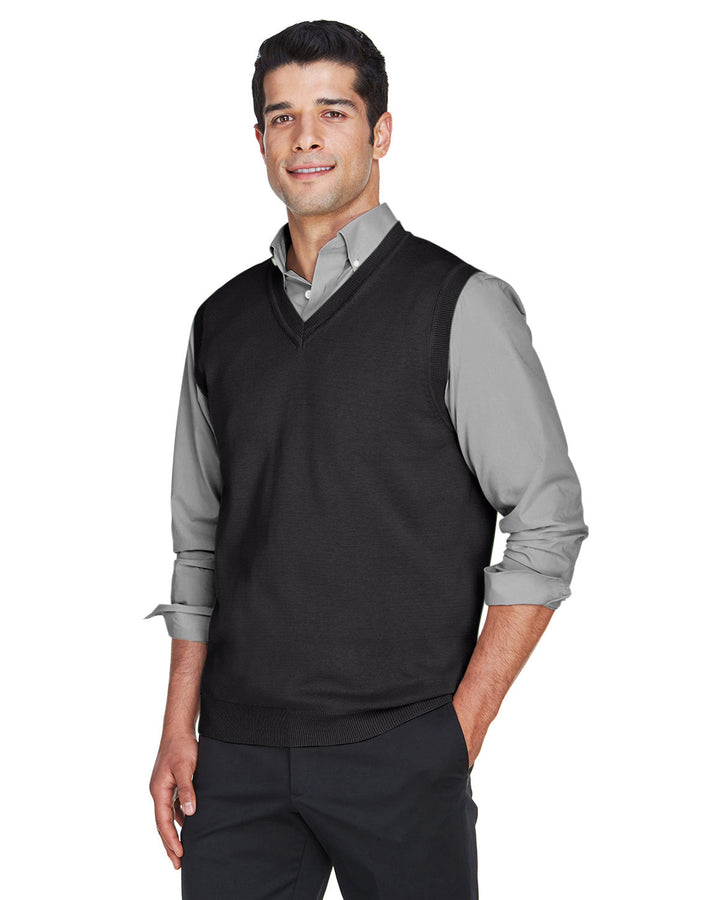 Devon & Jones Adult V-Neck Vest Devon & Jones