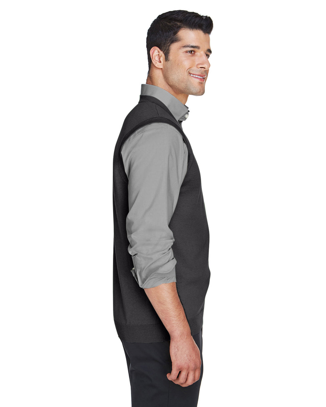 Devon & Jones Adult V-Neck Vest Devon & Jones