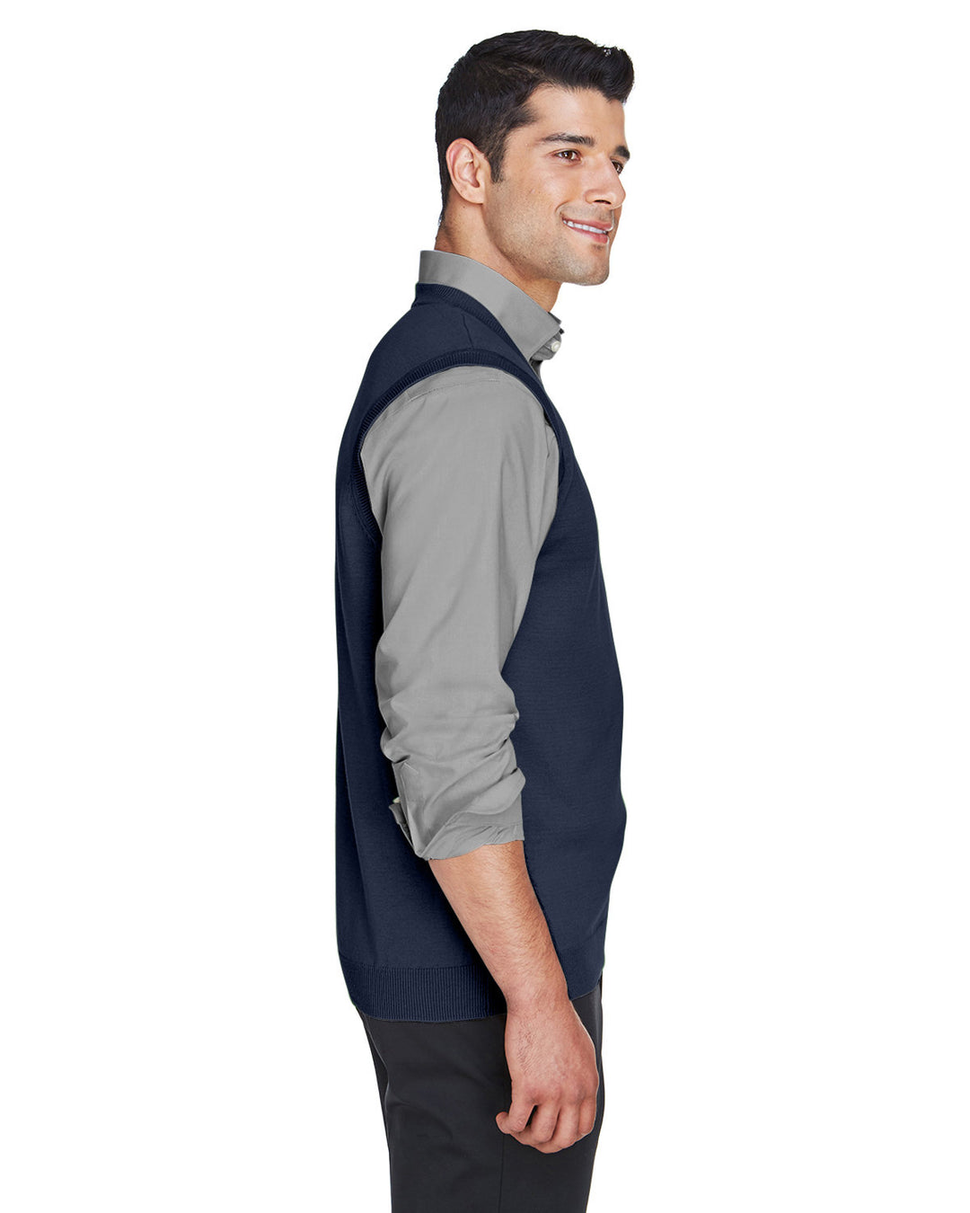 Devon & Jones Adult V-Neck Vest Devon & Jones