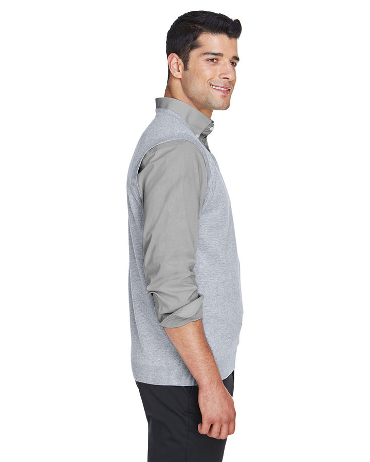 Devon & Jones Adult V-Neck Vest Devon & Jones