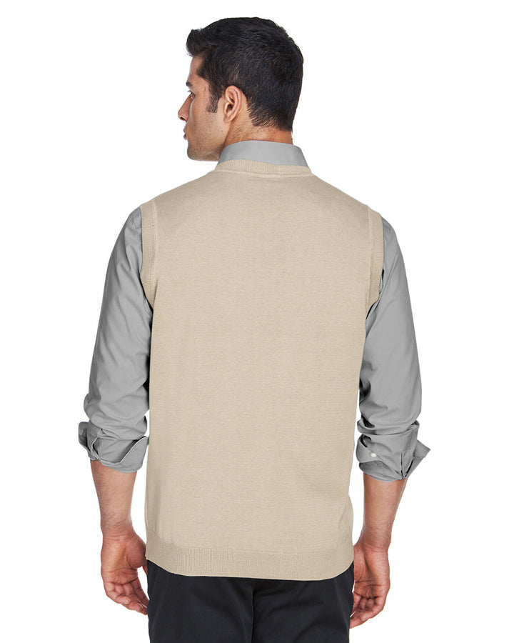 Devon & Jones Adult V-Neck Vest Devon & Jones