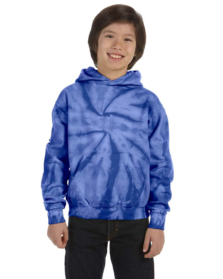 Tie-Dye Youth 8.5 oz. Tie-Dyed Pullover Hooded Sweatshirt