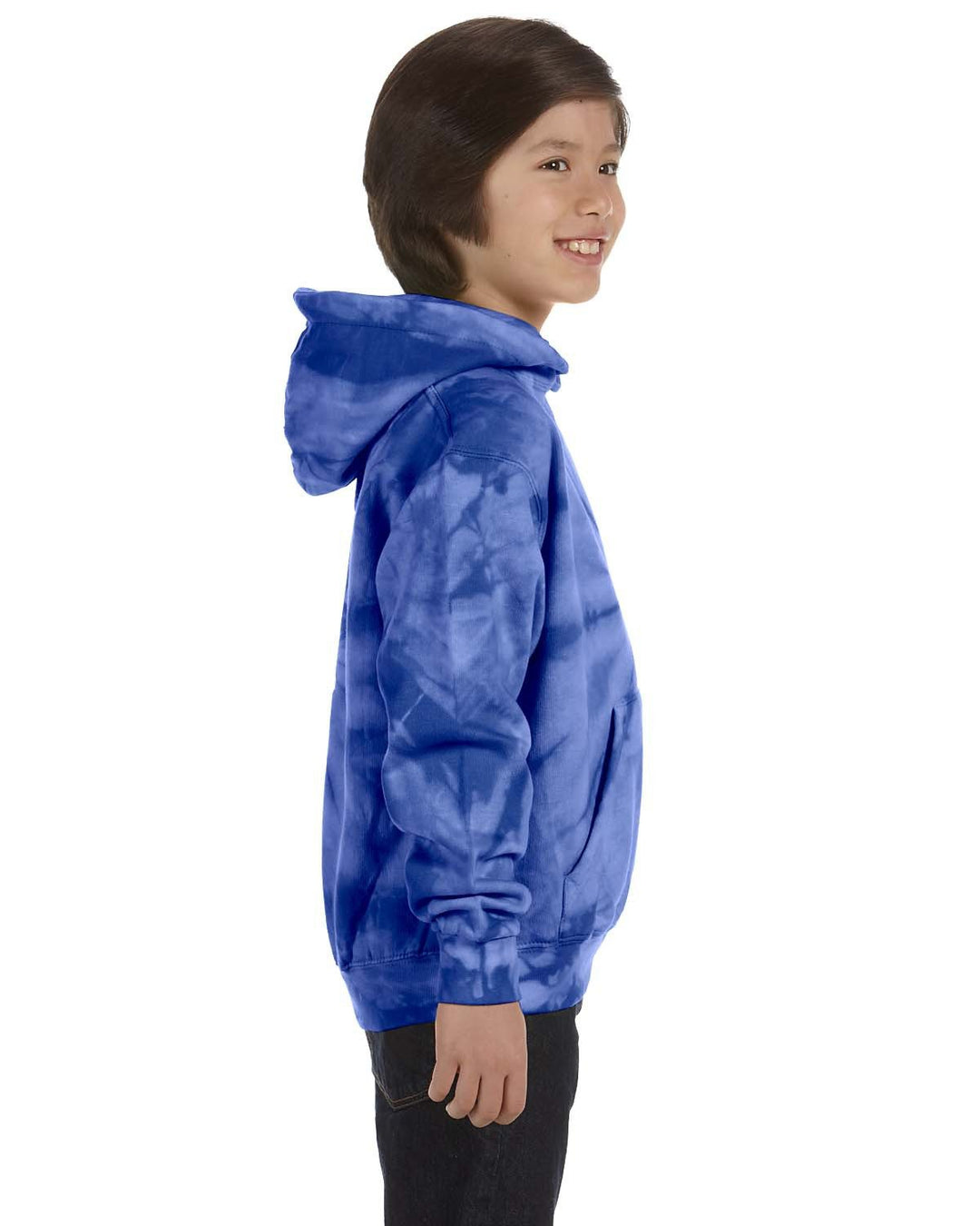 Tie-Dye Youth 8.5 oz. Tie-Dyed Pullover Hooded Sweatshirt