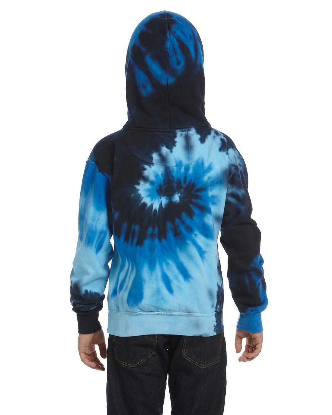 Tie-Dye Youth 8.5 oz. Tie-Dyed Pullover Hooded Sweatshirt