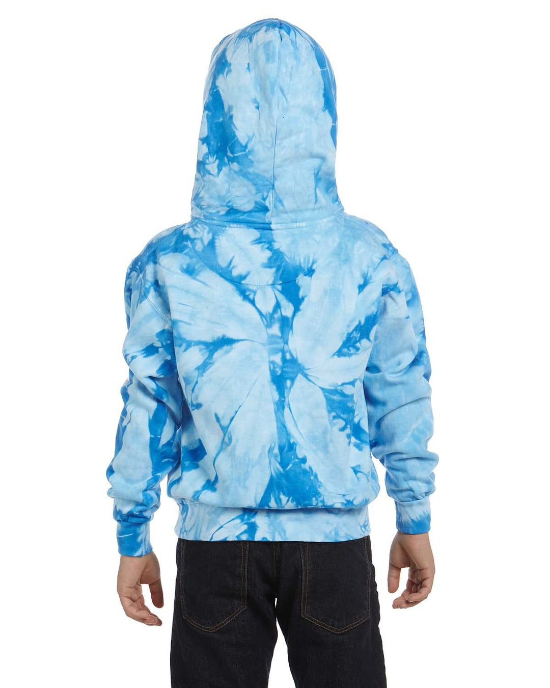 Tie-Dye Youth 8.5 oz. Tie-Dyed Pullover Hooded Sweatshirt