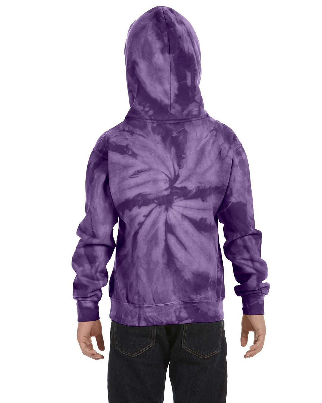 Tie-Dye Youth 8.5 oz. Tie-Dyed Pullover Hooded Sweatshirt