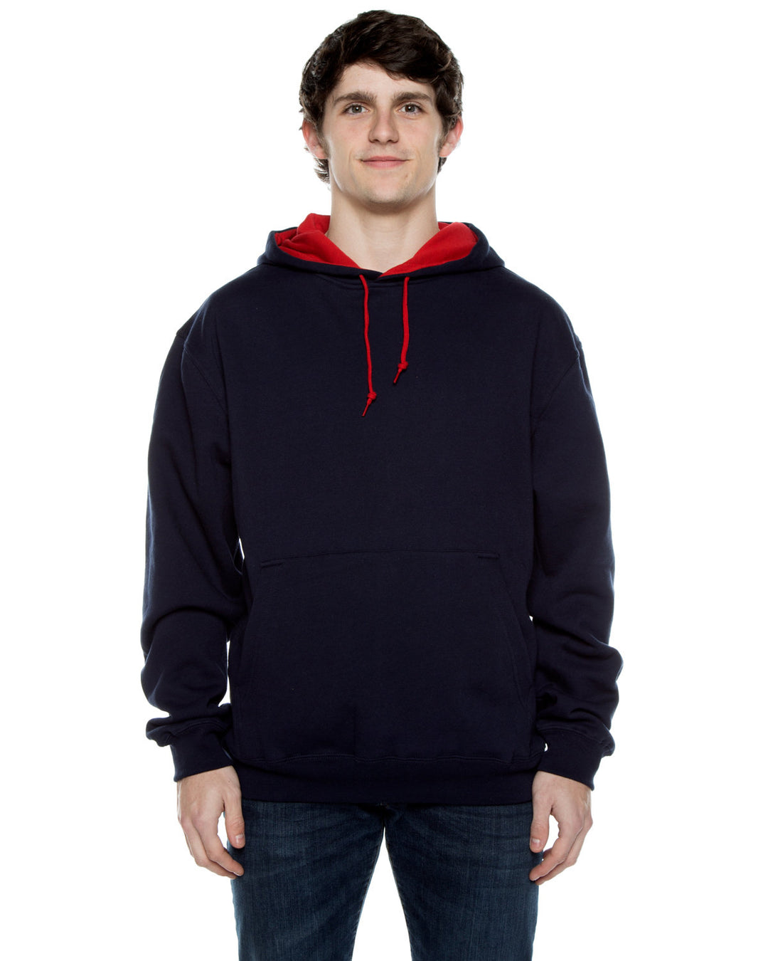 Beimar Drop Ship Unisex Contrast Hooded Sweatshirt Beimar Drop Ship