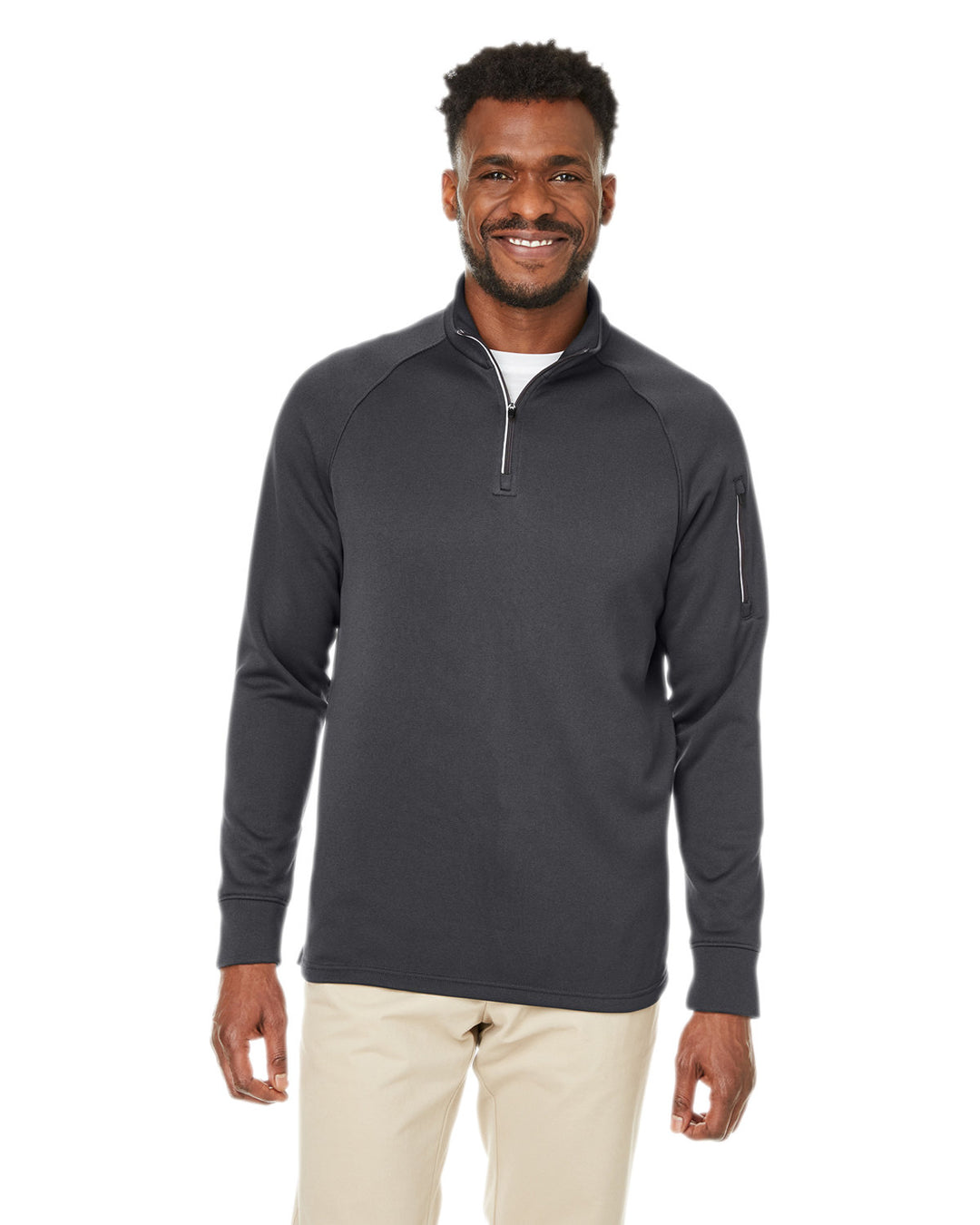 CORE365 Unisex Fusion ChromaSoft™ Fleece Quarter-Zip CORE365