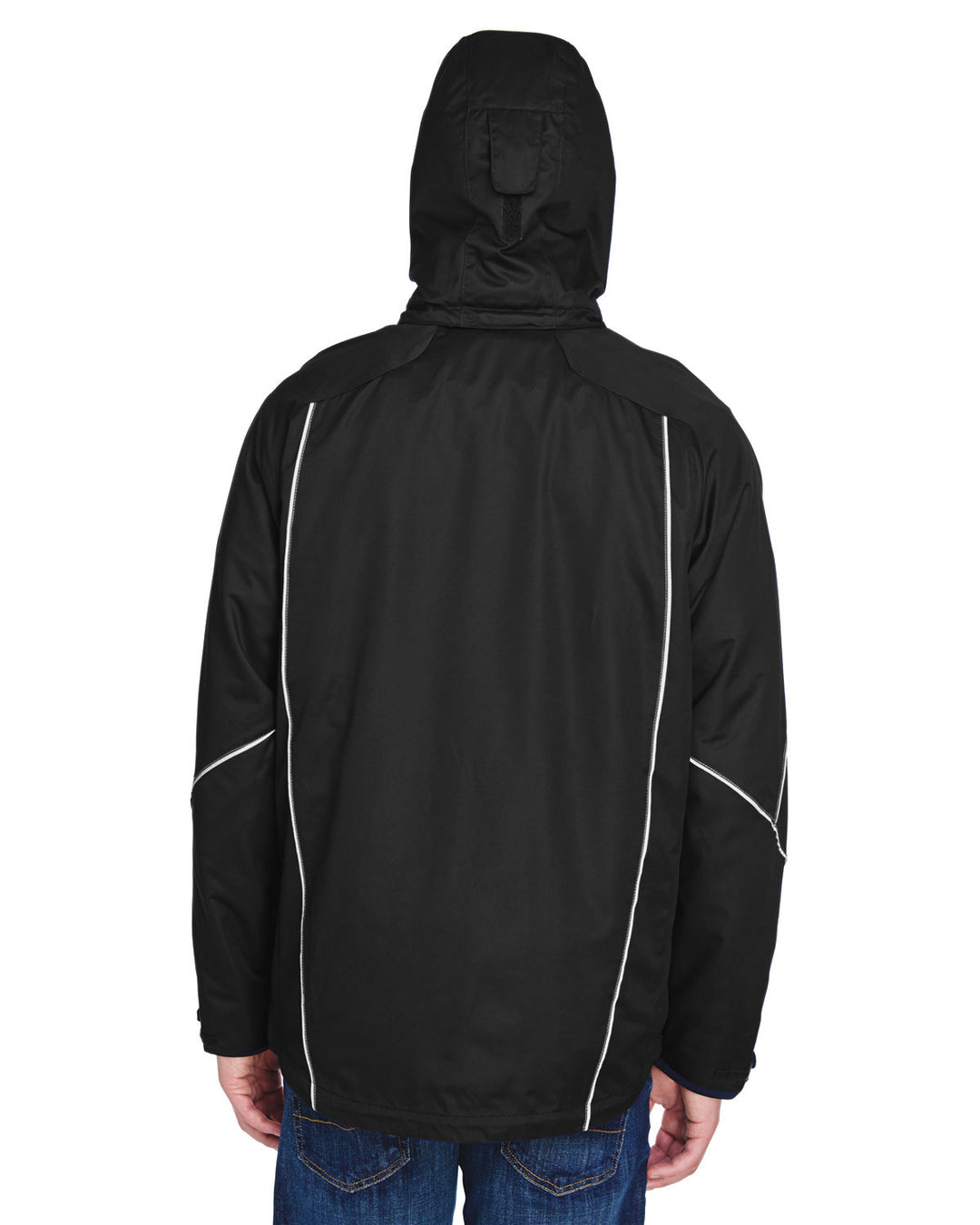 North End Men's Angle 3-in-1 Jacket with Bonded Fleece Liner North End