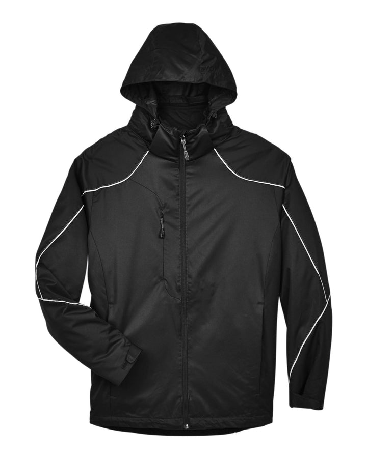 North End Men's Angle 3-in-1 Jacket with Bonded Fleece Liner North End