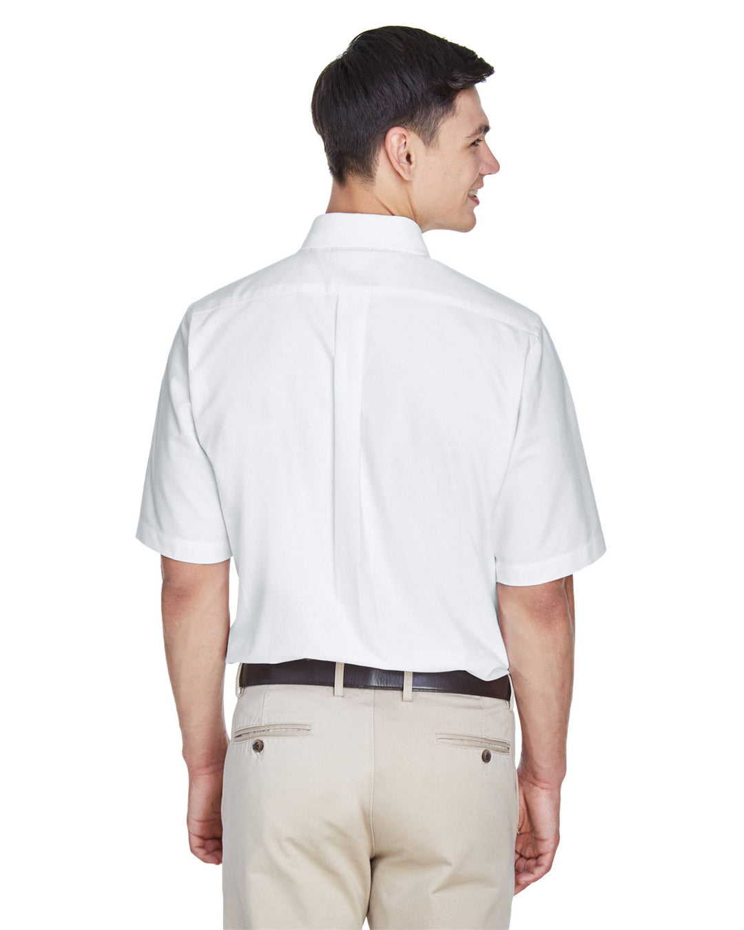 UltraClub Men's Classic Wrinkle-Resistant Short-Sleeve Oxford UltraClub