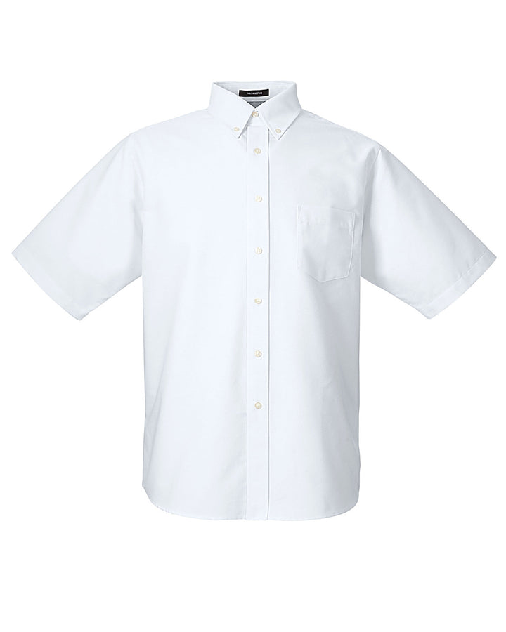 UltraClub Men's Classic Wrinkle-Resistant Short-Sleeve Oxford UltraClub