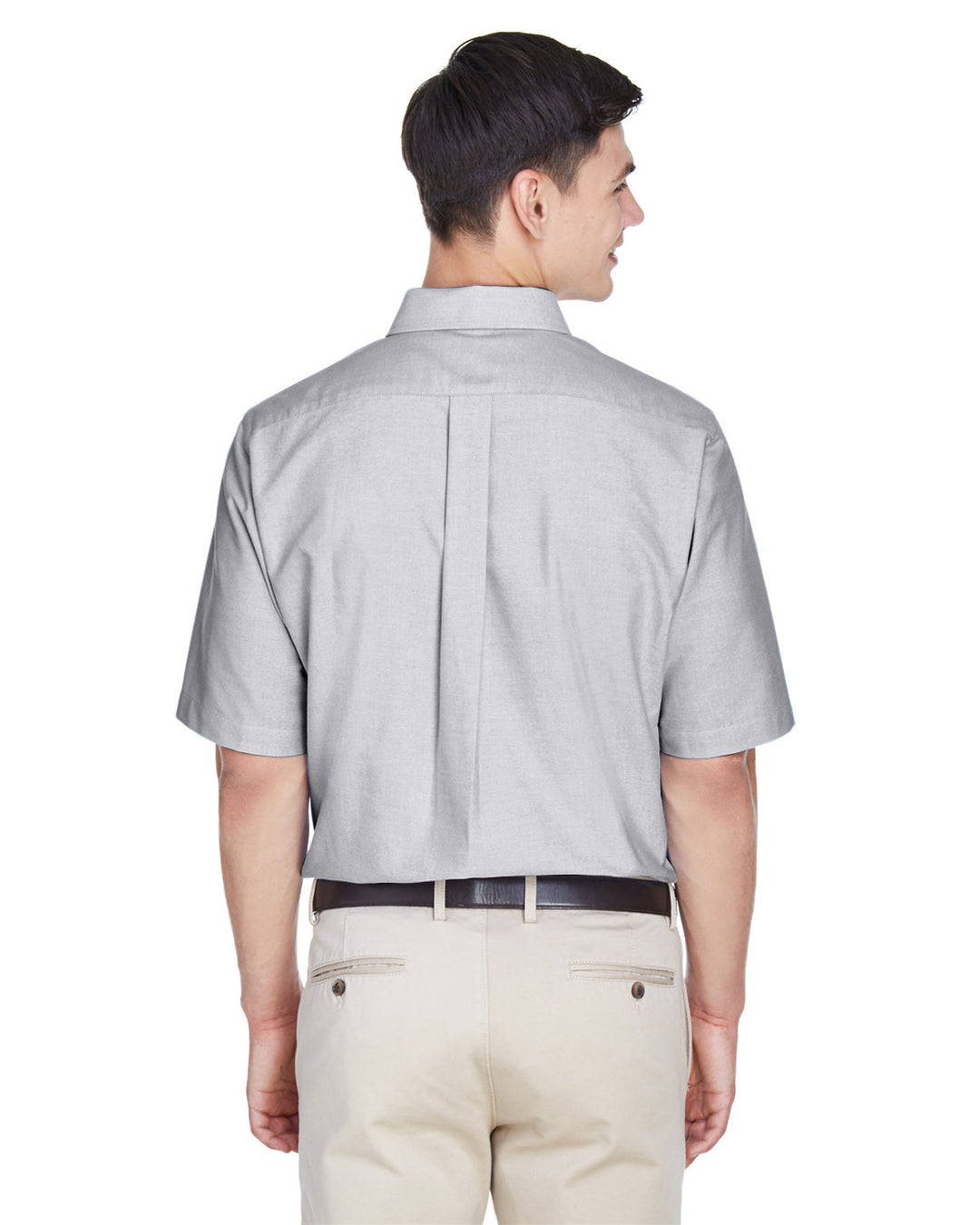 UltraClub Men's Classic Wrinkle-Resistant Short-Sleeve Oxford UltraClub