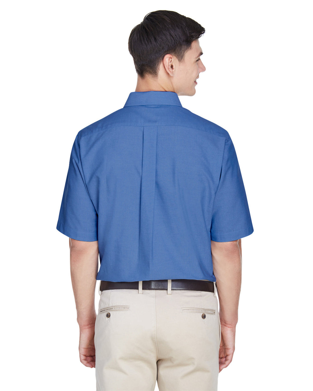 UltraClub Men's Classic Wrinkle-Resistant Short-Sleeve Oxford UltraClub