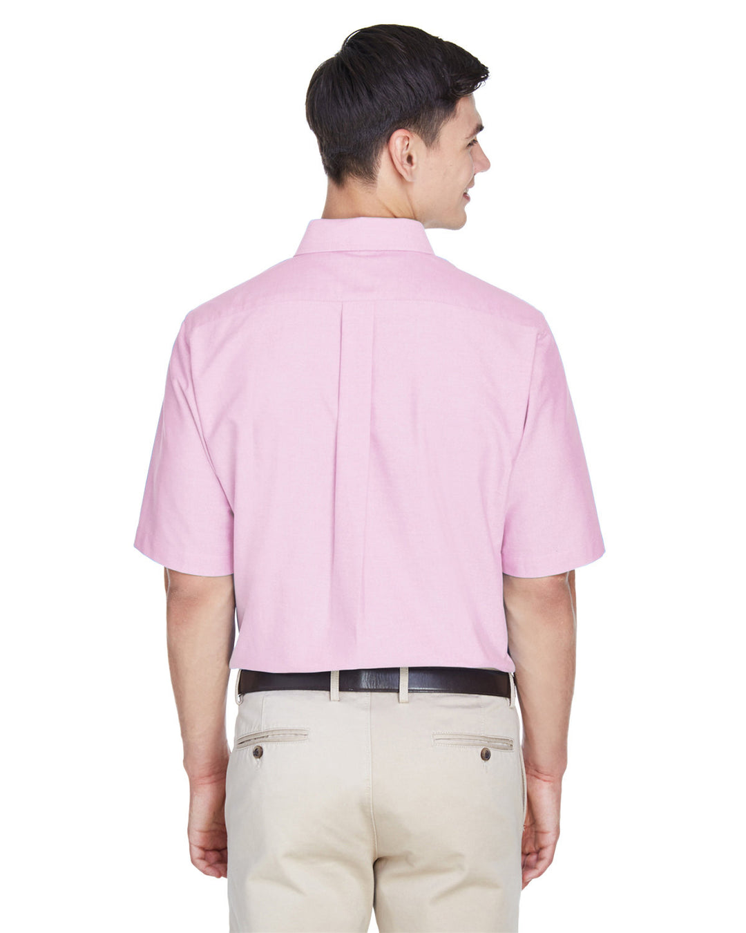 UltraClub Men's Classic Wrinkle-Resistant Short-Sleeve Oxford UltraClub