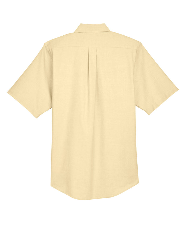 UltraClub Men's Classic Wrinkle-Resistant Short-Sleeve Oxford UltraClub