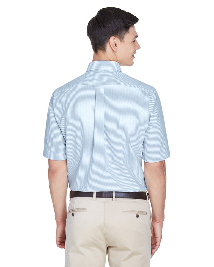 UltraClub Men's Classic Wrinkle-Resistant Short-Sleeve Oxford UltraClub