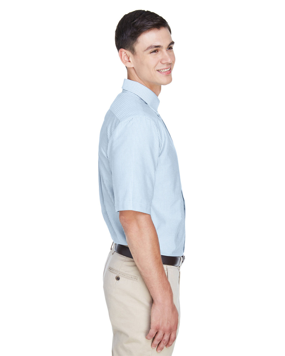 UltraClub Men's Classic Wrinkle-Resistant Short-Sleeve Oxford UltraClub