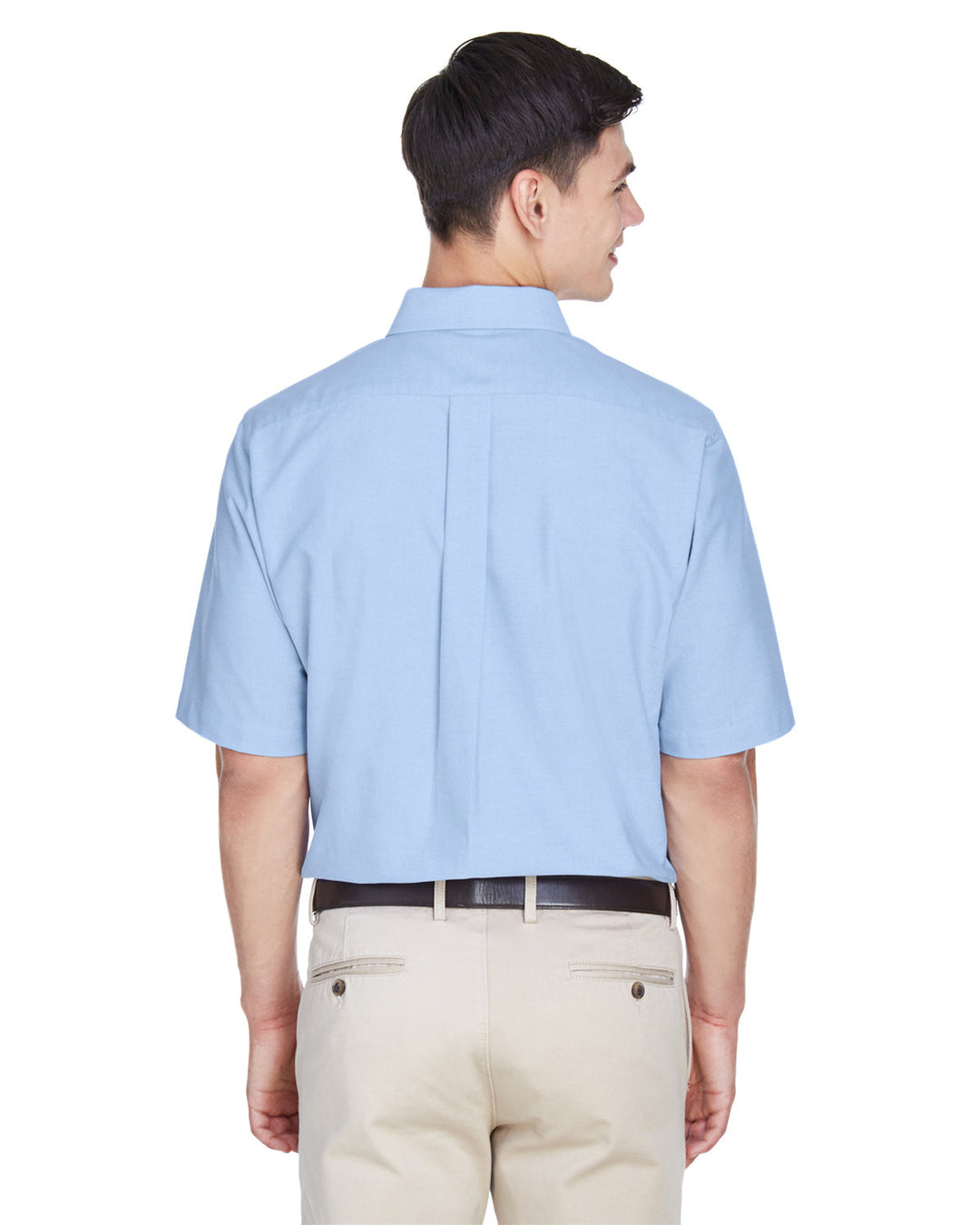 UltraClub Men's Classic Wrinkle-Resistant Short-Sleeve Oxford UltraClub