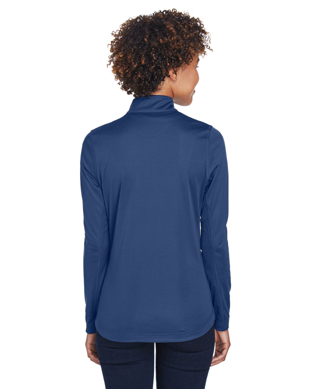 UltraClub Ladies' Cool & Dry Sport Quarter-Zip Pullover UltraClub