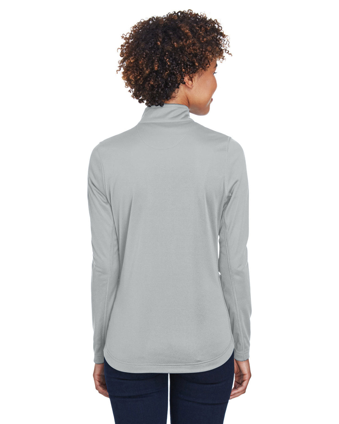 UltraClub Ladies' Cool & Dry Sport Quarter-Zip Pullover UltraClub