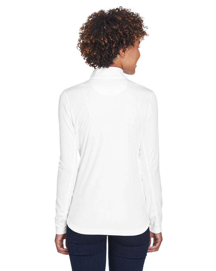 UltraClub Ladies' Cool & Dry Sport Quarter-Zip Pullover UltraClub