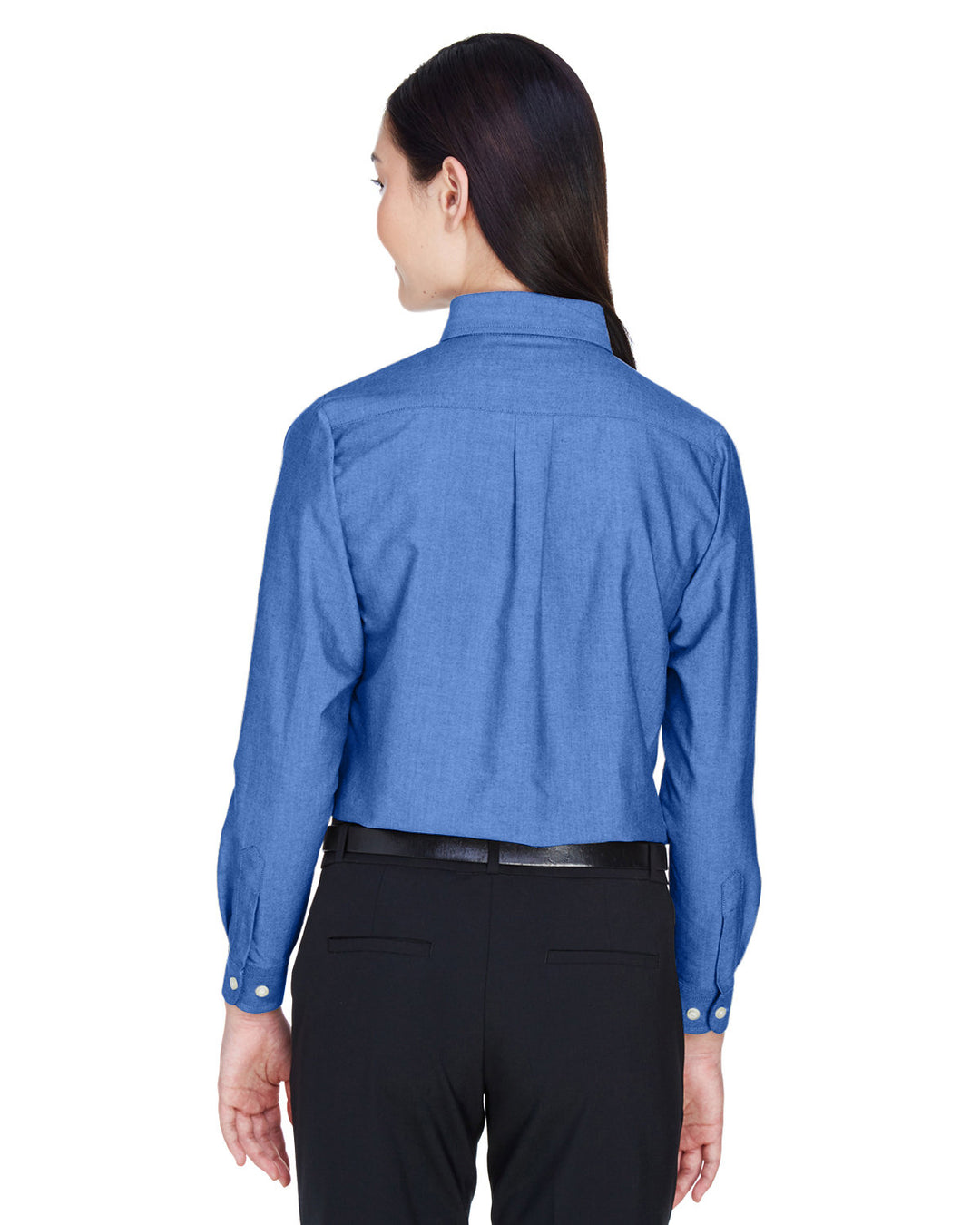 UltraClub Ladies' Classic Wrinkle-Resistant Long-Sleeve Oxford UltraClub