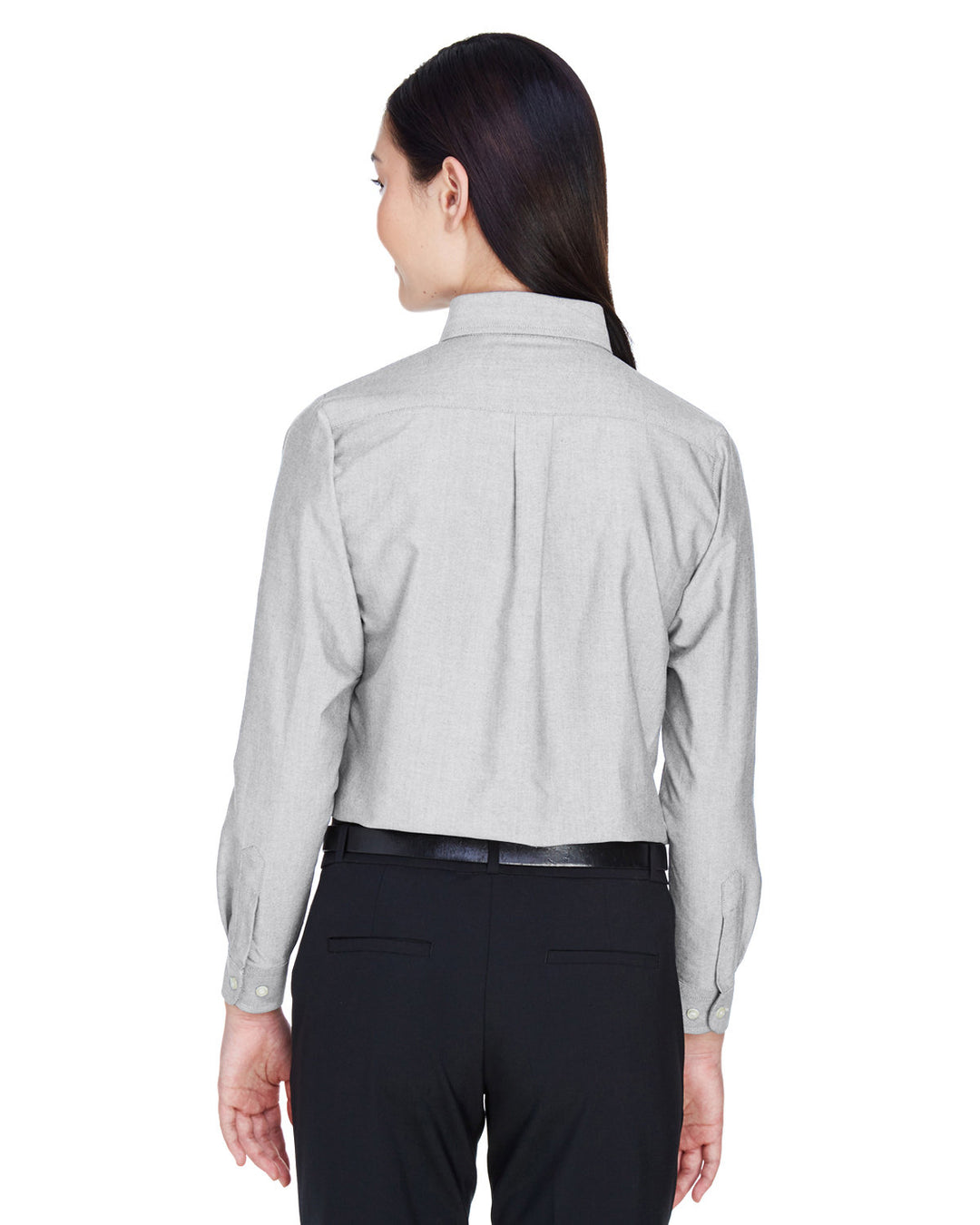 UltraClub Ladies' Classic Wrinkle-Resistant Long-Sleeve Oxford UltraClub