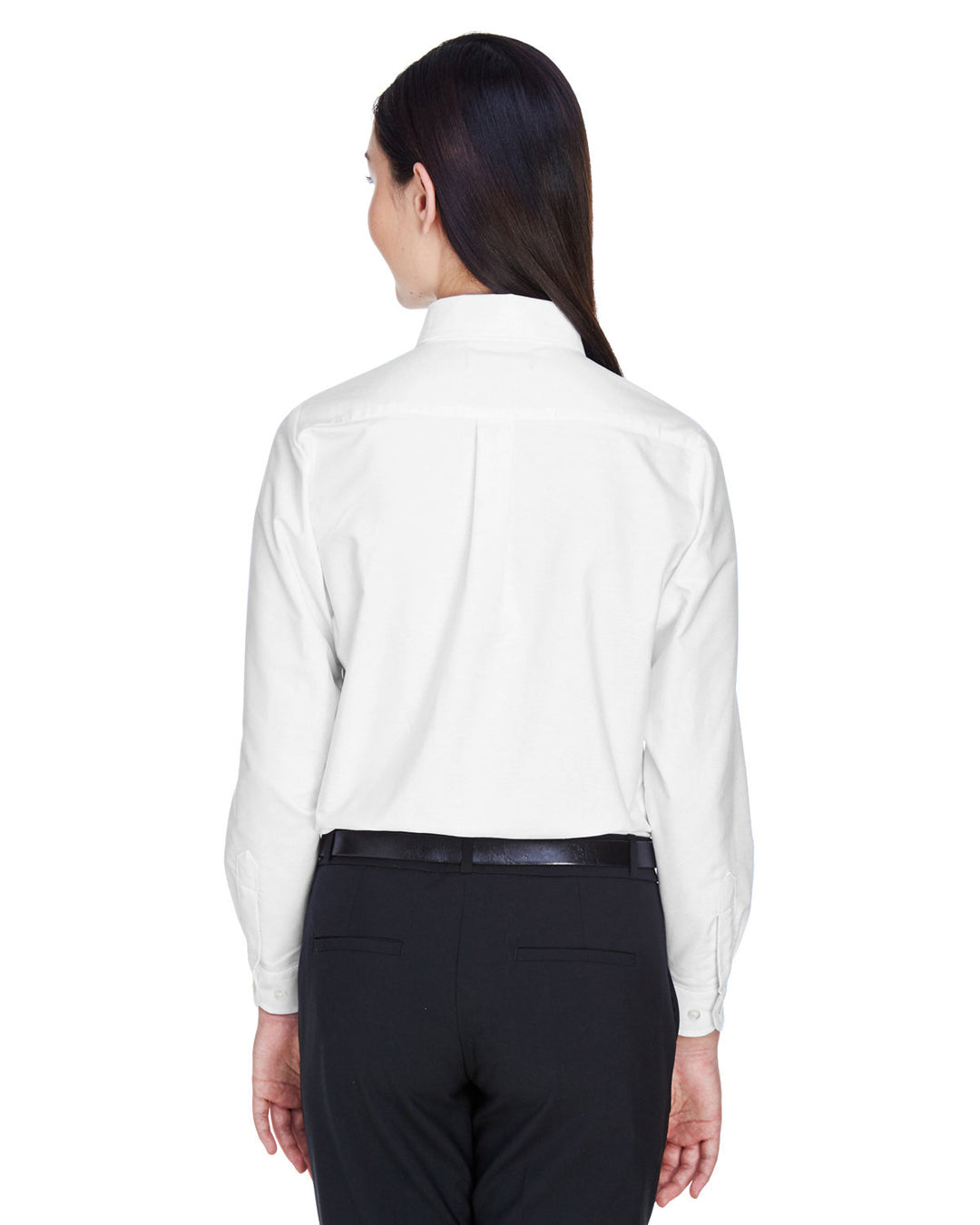 UltraClub Ladies' Classic Wrinkle-Resistant Long-Sleeve Oxford UltraClub