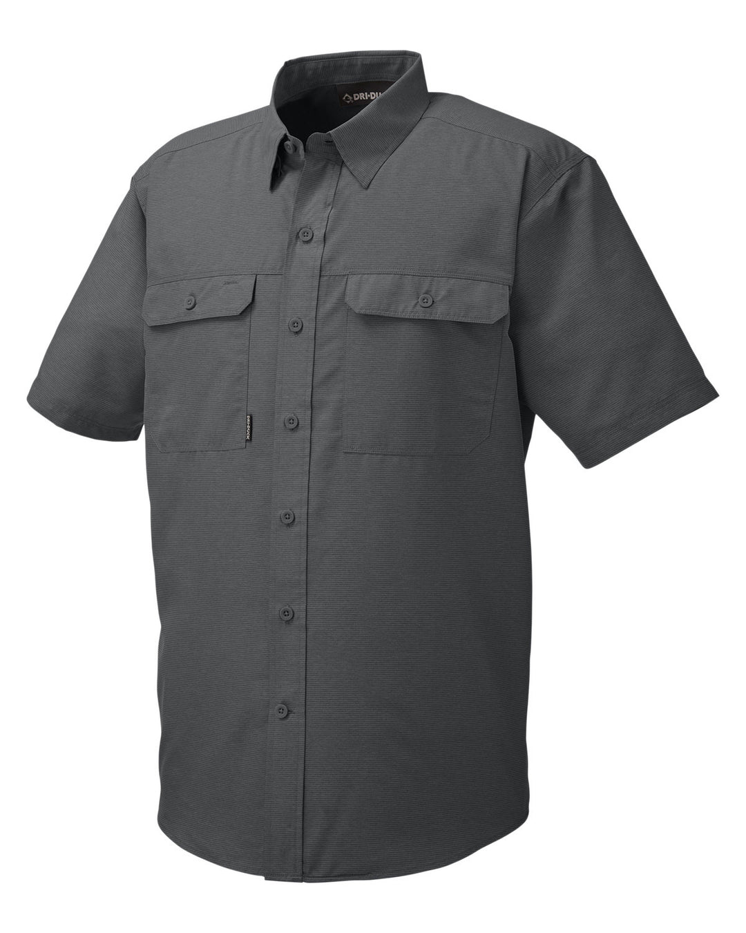 Dri Duck Men's Crossroad Dobby Short-Sleeve Woven Shirt Dri Duck