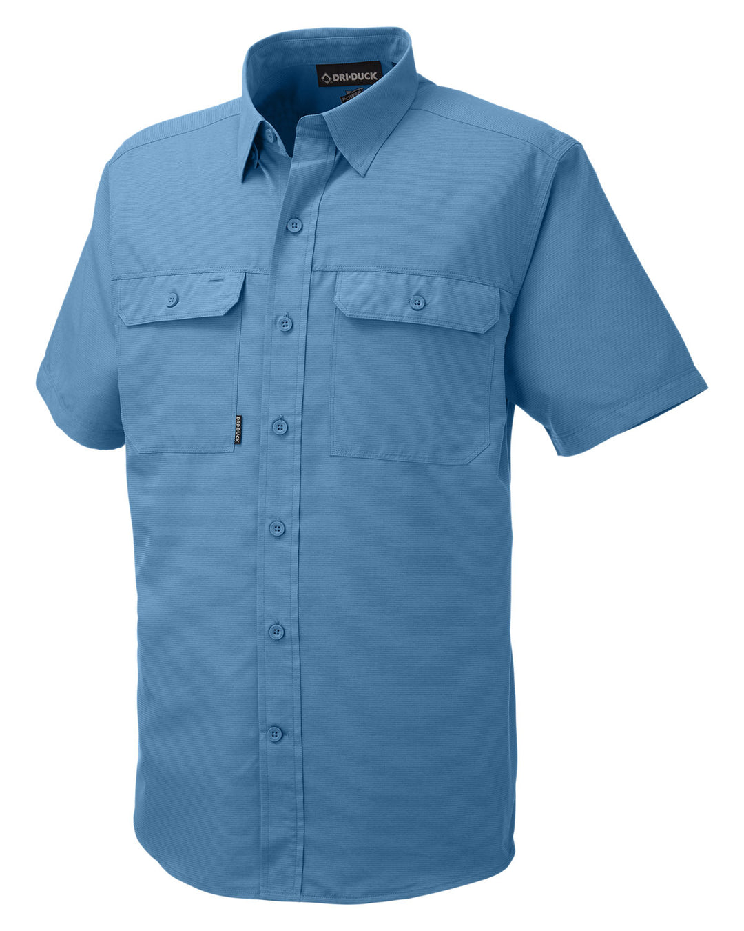 Dri Duck Men's Crossroad Dobby Short-Sleeve Woven Shirt Dri Duck