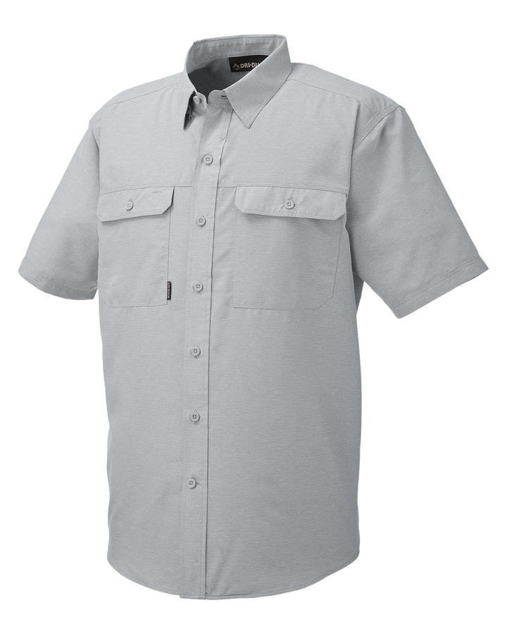 Dri Duck Men's Crossroad Dobby Short-Sleeve Woven Shirt Dri Duck