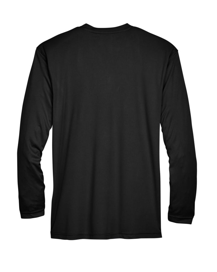 UltraClub Adult Cool & Dry Sport Long-Sleeve Performance Interlock T-Shirt T-Shirts