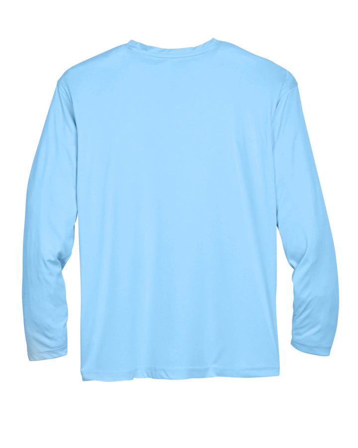 UltraClub Adult Cool & Dry Sport Long-Sleeve Performance Interlock T-Shirt T-Shirts