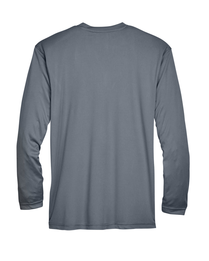 UltraClub Adult Cool & Dry Sport Long-Sleeve Performance Interlock T-Shirt T-Shirts