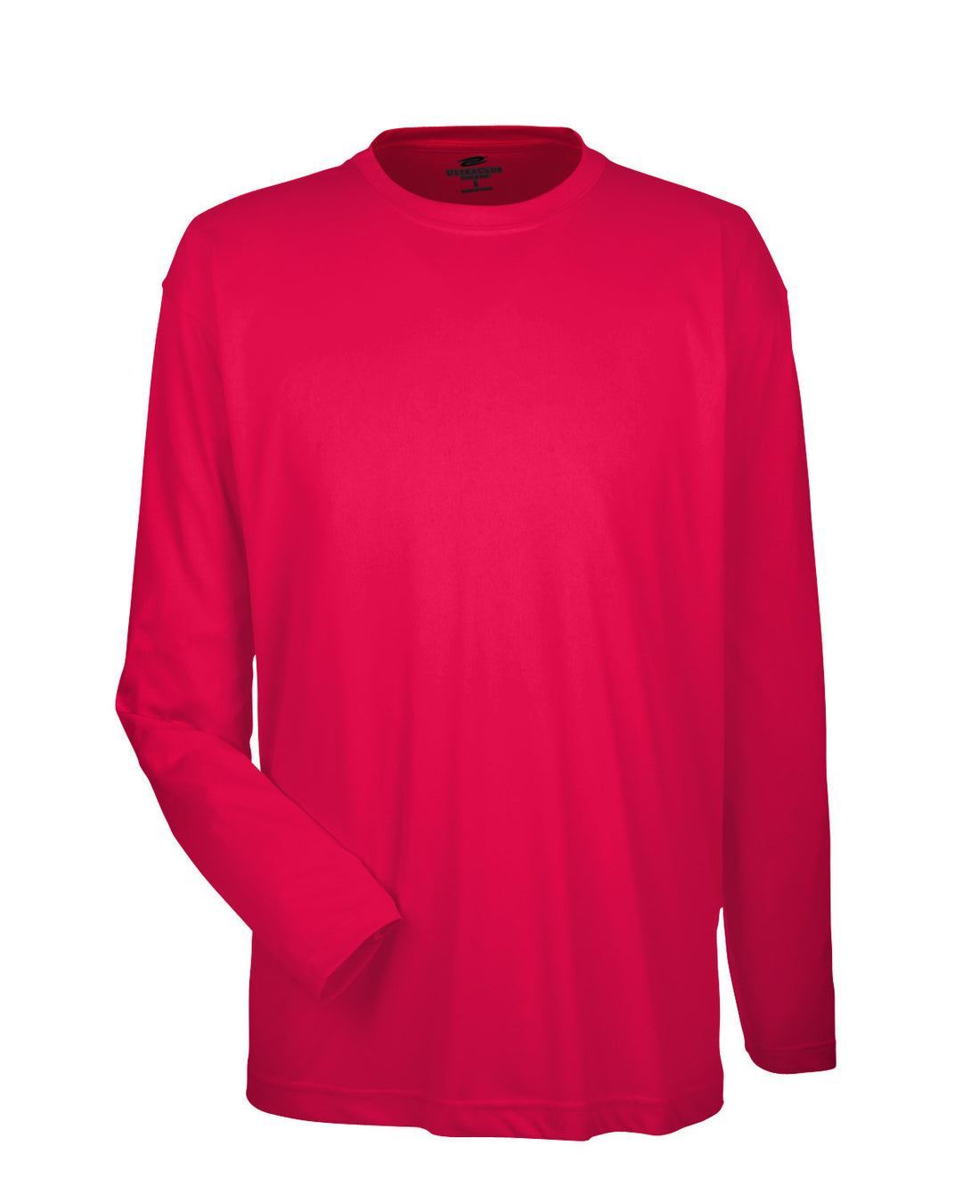 UltraClub Adult Cool & Dry Sport Long-Sleeve Performance Interlock T-Shirt T-Shirts