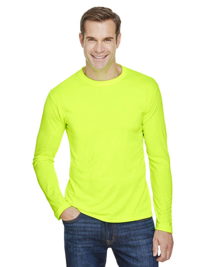 Bayside Unisex 4.5 oz., 100% Polyester Performance Long-Sleeve T-Shirt Bayside