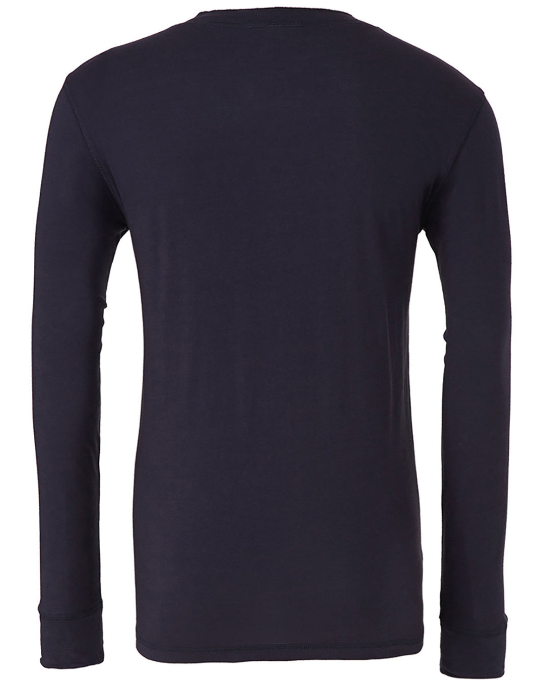 BELLA + CANVAS Men's Jersey Long-Sleeve Henley