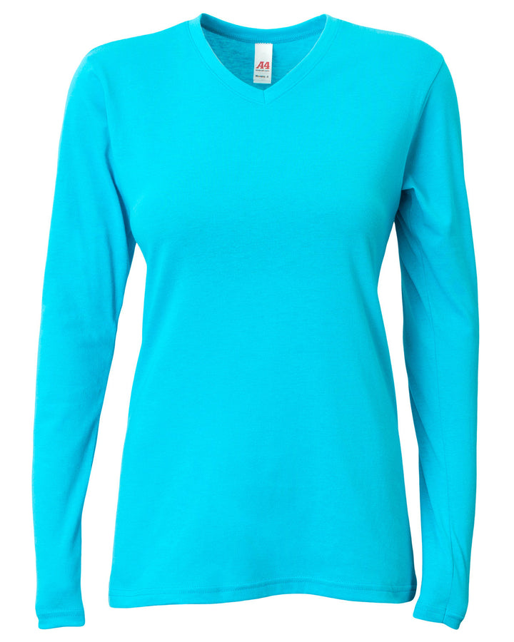 A4 Women's Softek Long Sleeve Tee A4