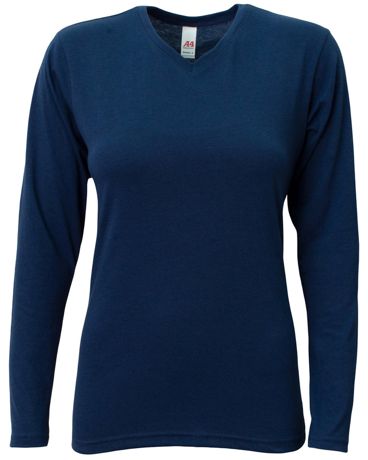 A4 Women's Softek Long Sleeve Tee A4