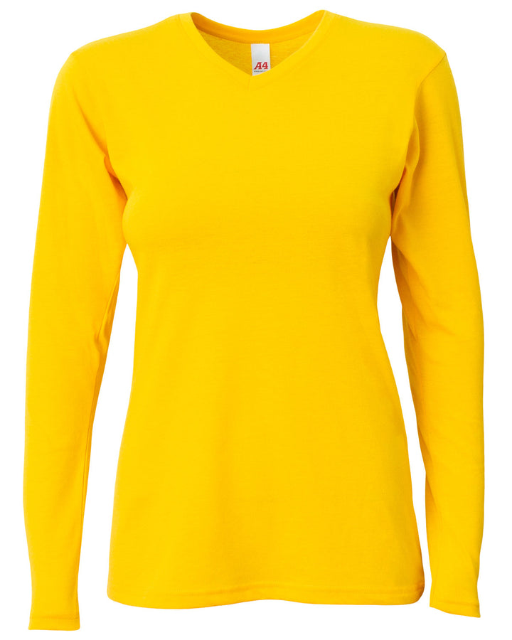 A4 Women's Softek Long Sleeve Tee A4