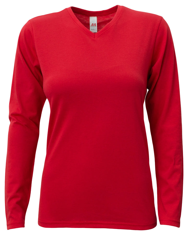 A4 Women's Softek Long Sleeve Tee A4