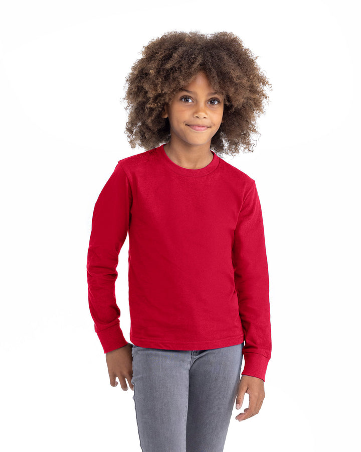 Next Level Youth Cotton Long Sleeve T-Shirt Next Level