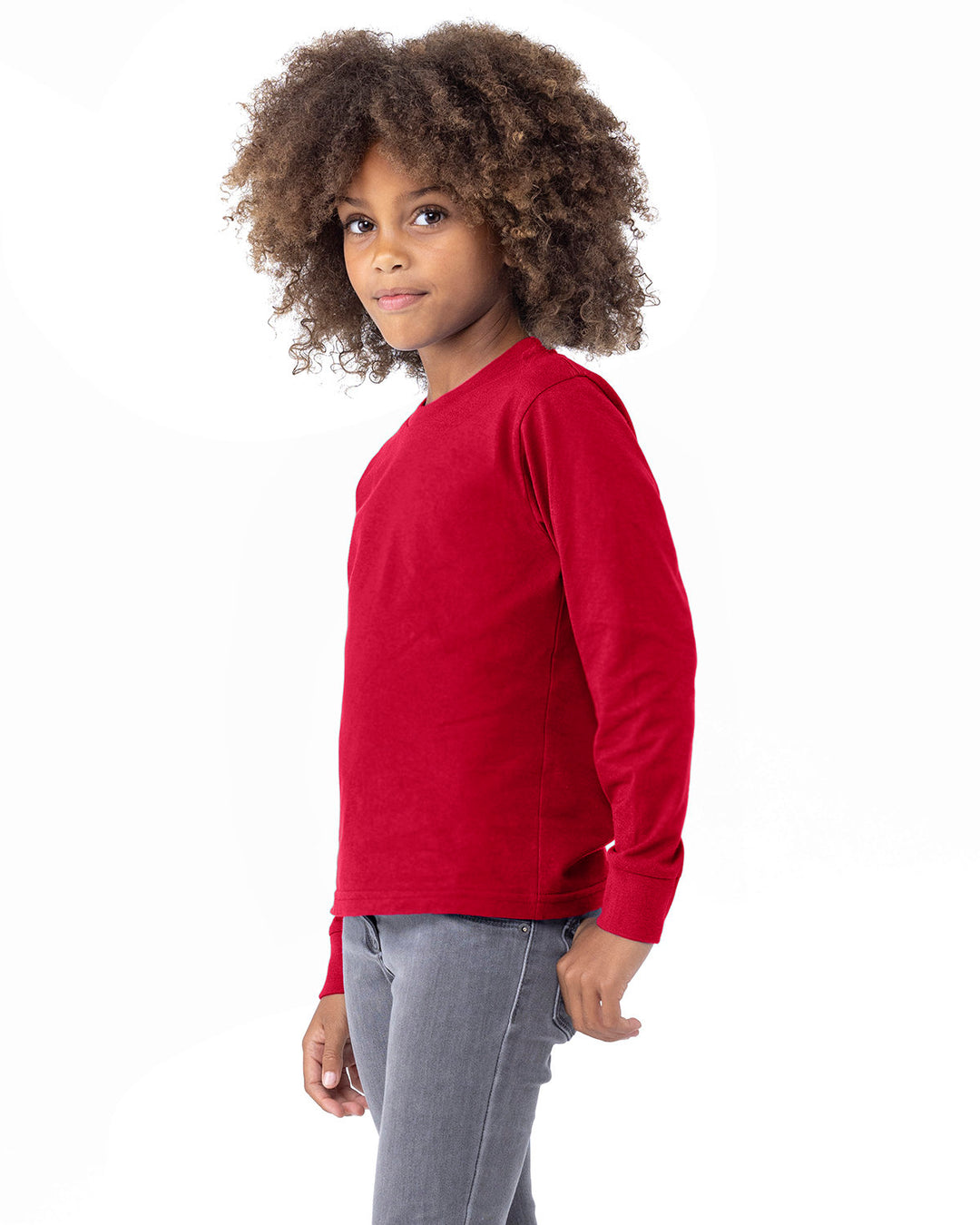 Next Level Youth Cotton Long Sleeve T-Shirt Next Level