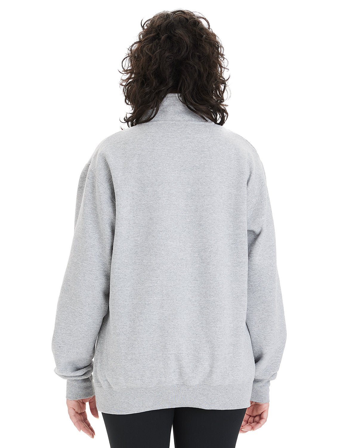 Champion powerblend discount pocketless quarter zip