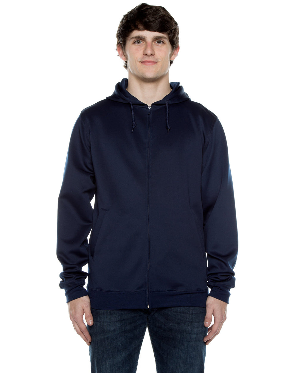 Beimar Unisex Air Layer Tech Full-Zip Hooded Sweatshirt Beimar