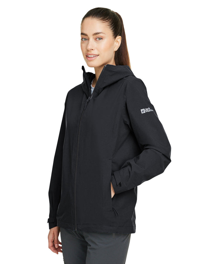 Jack Wolfskin Women's Pack And Go Rain Jacket Jack Wolfskin