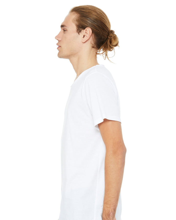 Bella + Canvas Men's Jersey Raw Neck T-Shirt Bella + Canvas