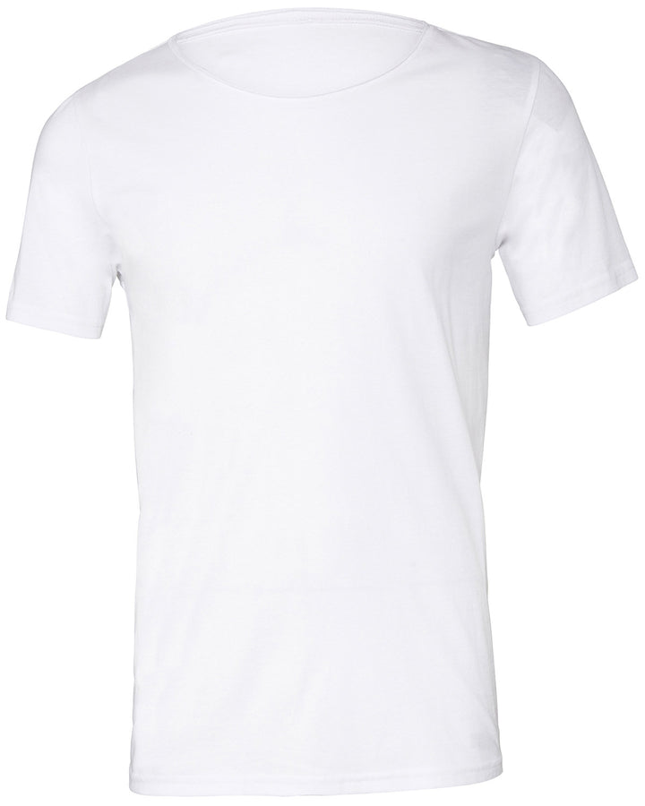 Bella + Canvas Men's Jersey Raw Neck T-Shirt Bella + Canvas